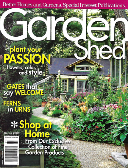 Garden Shed magazine cover