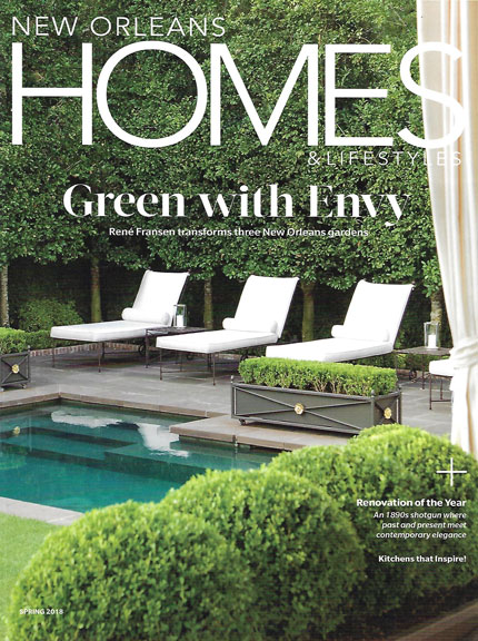 New Orleans Homes and Gardens magazine cover